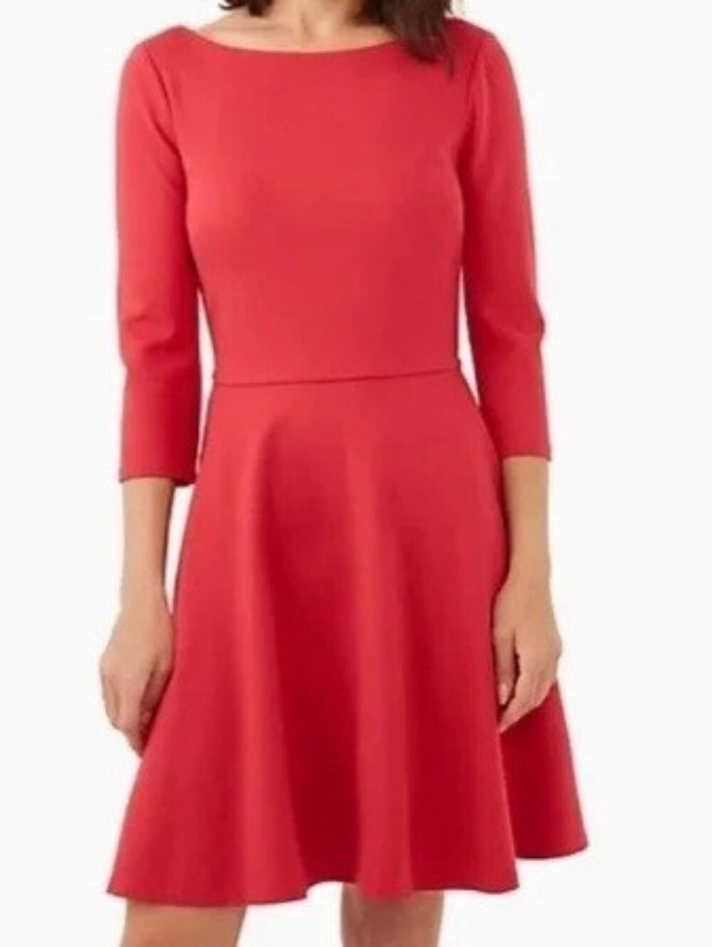 Kate Spade Pink Long Sleeve Off The Shoulder Dress Size 14 EUC